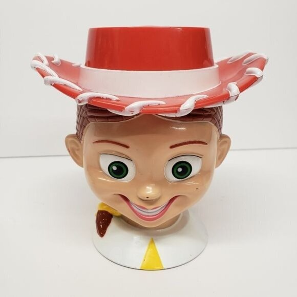Disney on Ice Toy Story Jessie Cowgirl Flip Top Lid Plastic Mug - Picture 1 of 11